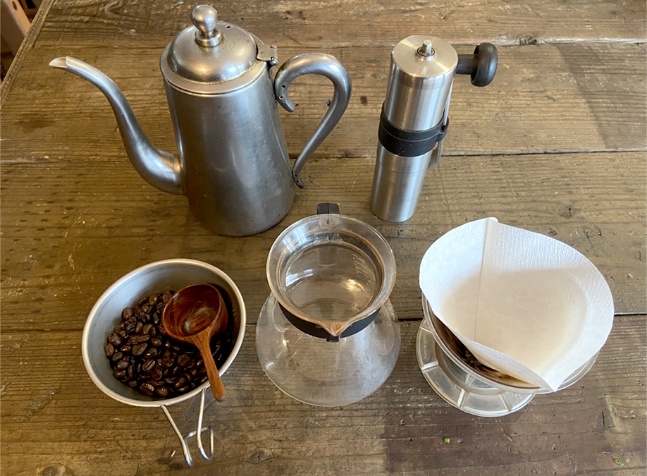 珈琲の淹れ方_道具