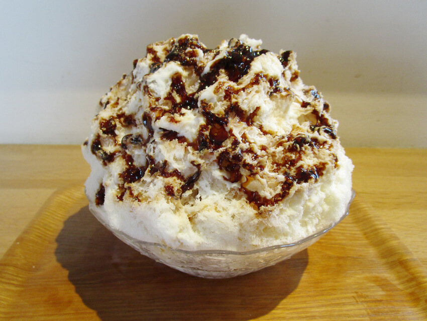 「Knopf（クノップゥ）」のミルクバルサミコ かき氷